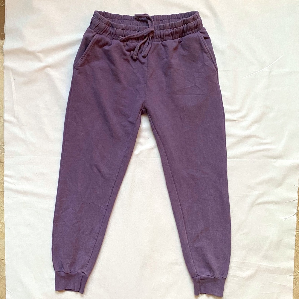 US Vintage Purple Sweat Pants Size SM